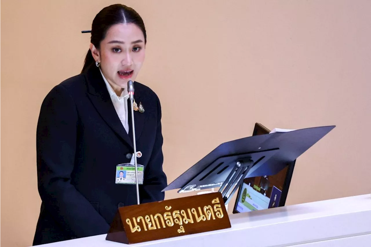 Thailand’s new PM outlines policies to parliament as consumer mood drops