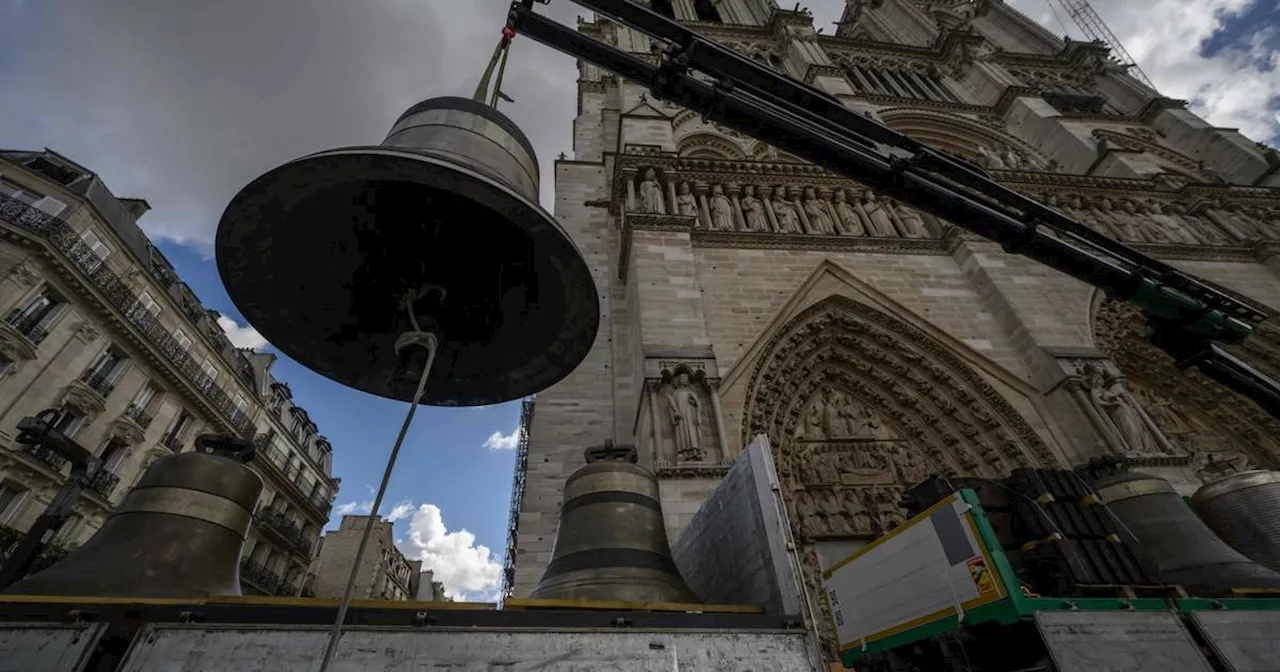 Acht Glocken kehren nach Notre-Dame in Paris zurück