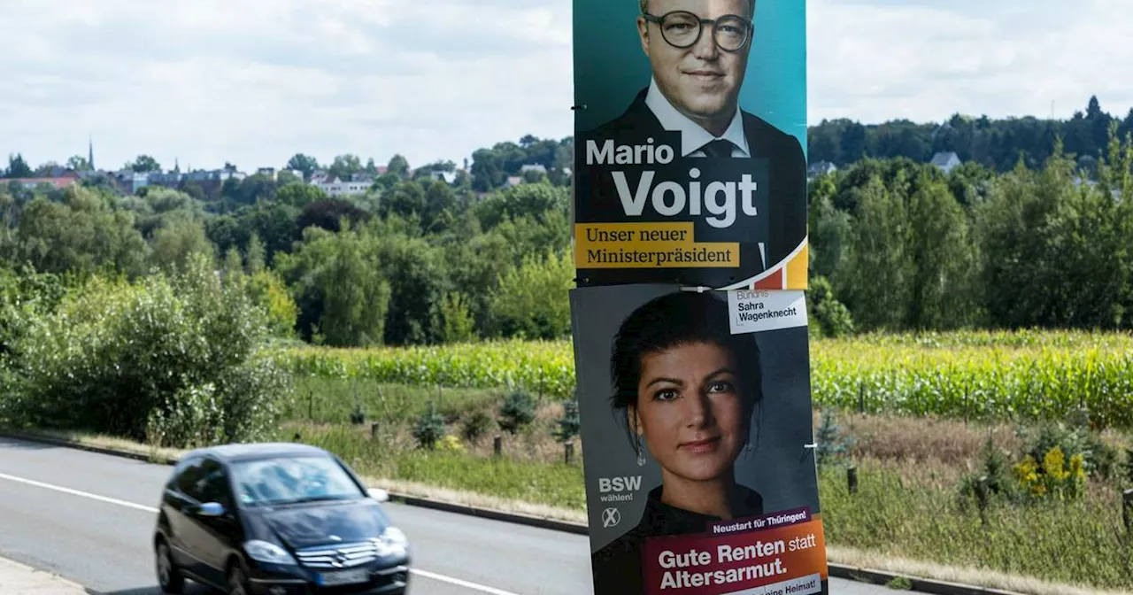 Thüringen: Mario Voigt hat sich mit Sahra Wagenknecht getroffen