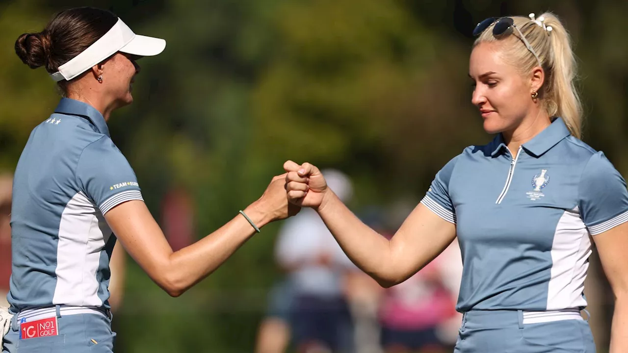 Hull And Henseleit Lead Team Europe's Charge In Solheim Cup Opener