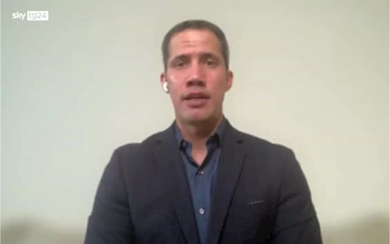 Venezuela, Guaidó a Sky TG24: “Italia riconosca González Urrutia come presidente eletto”