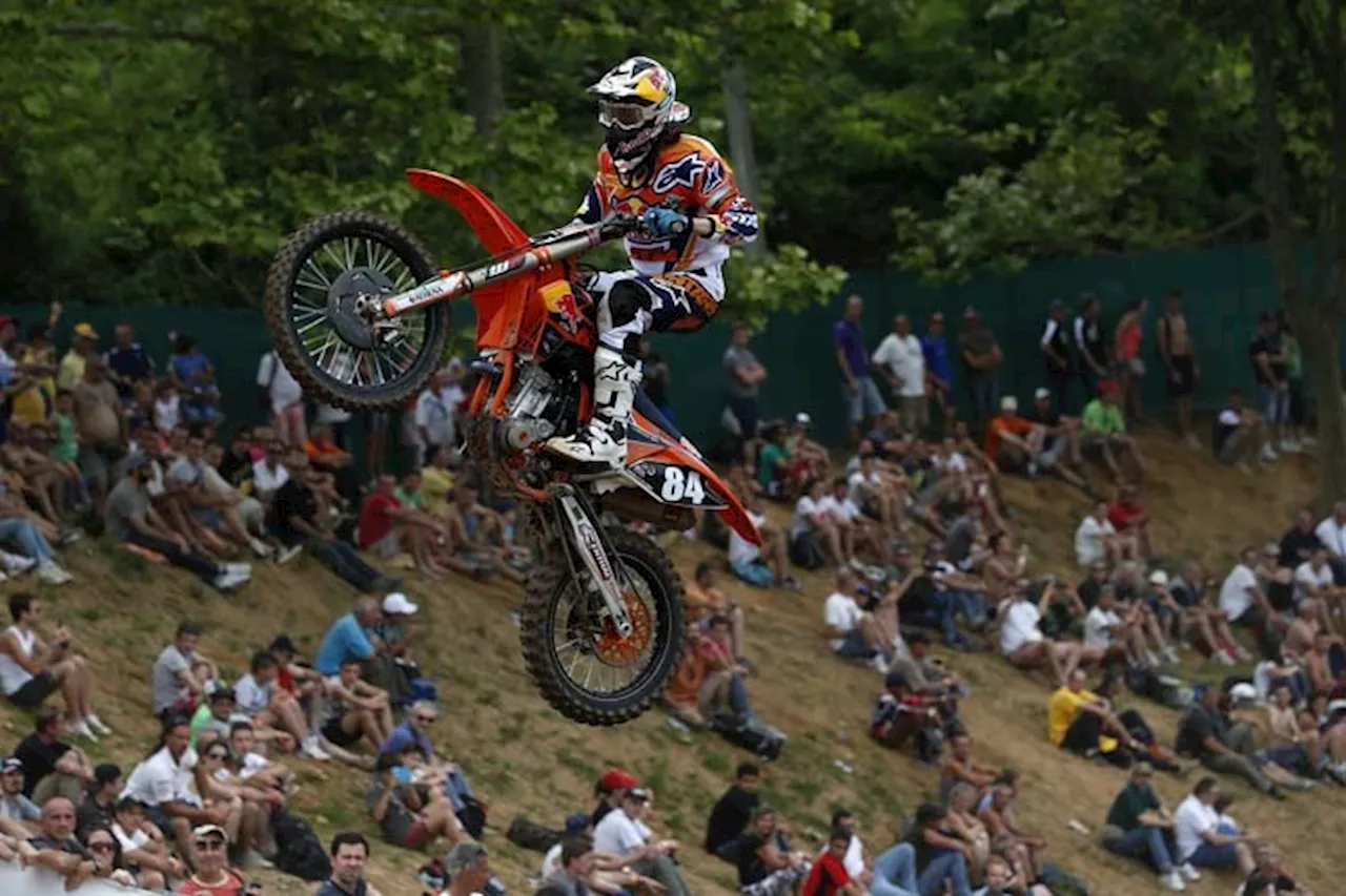 Maggiora-GP, MX2, 1. Lauf: Jeffrey Herlings souverän