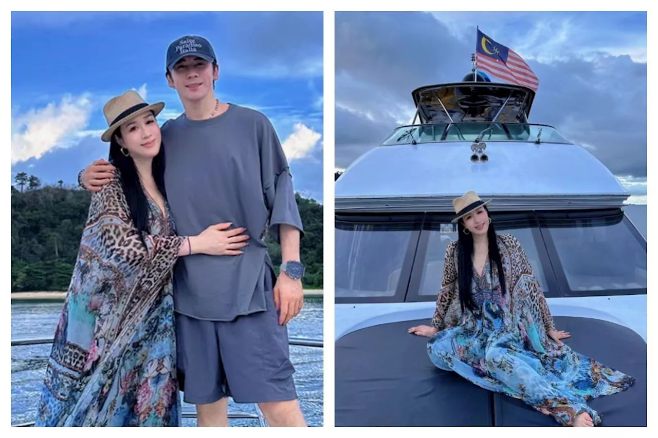 Canadian actress Christy Chung shares photos from family vacation in Kota Kinabalu