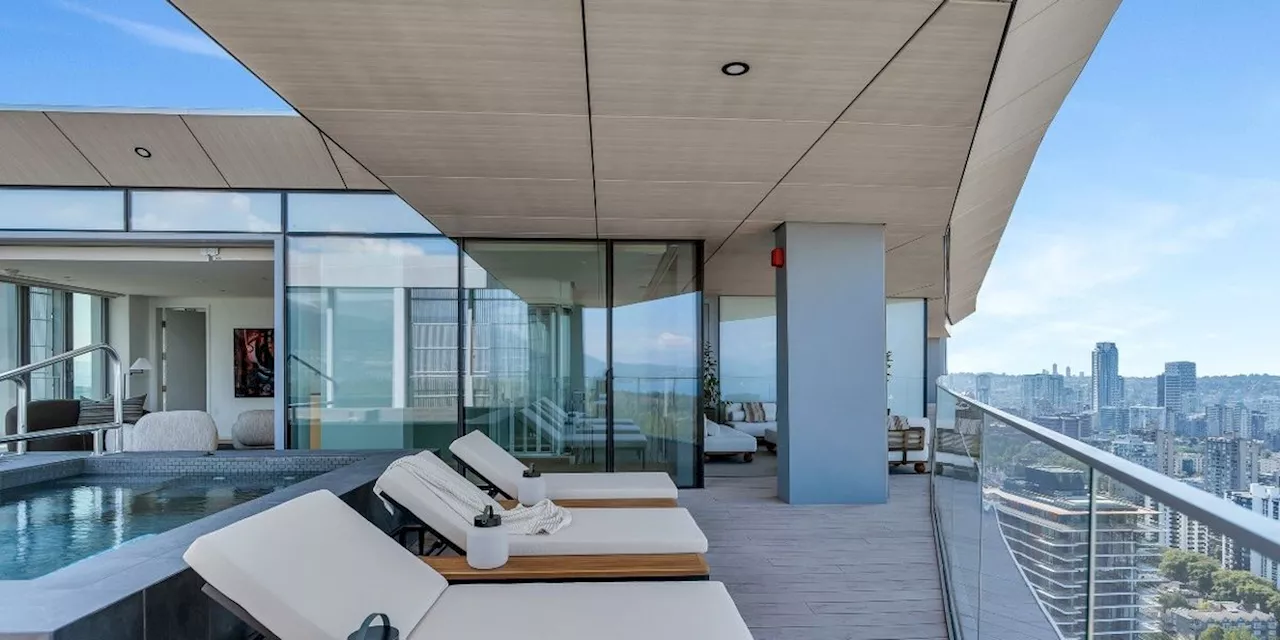 Inside A $22M Penthouse Atop Westbank's Alberni Tower