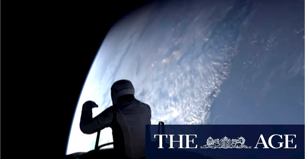 ‘Earth sure looks like a perfect world’: Civilians complete historic space walk