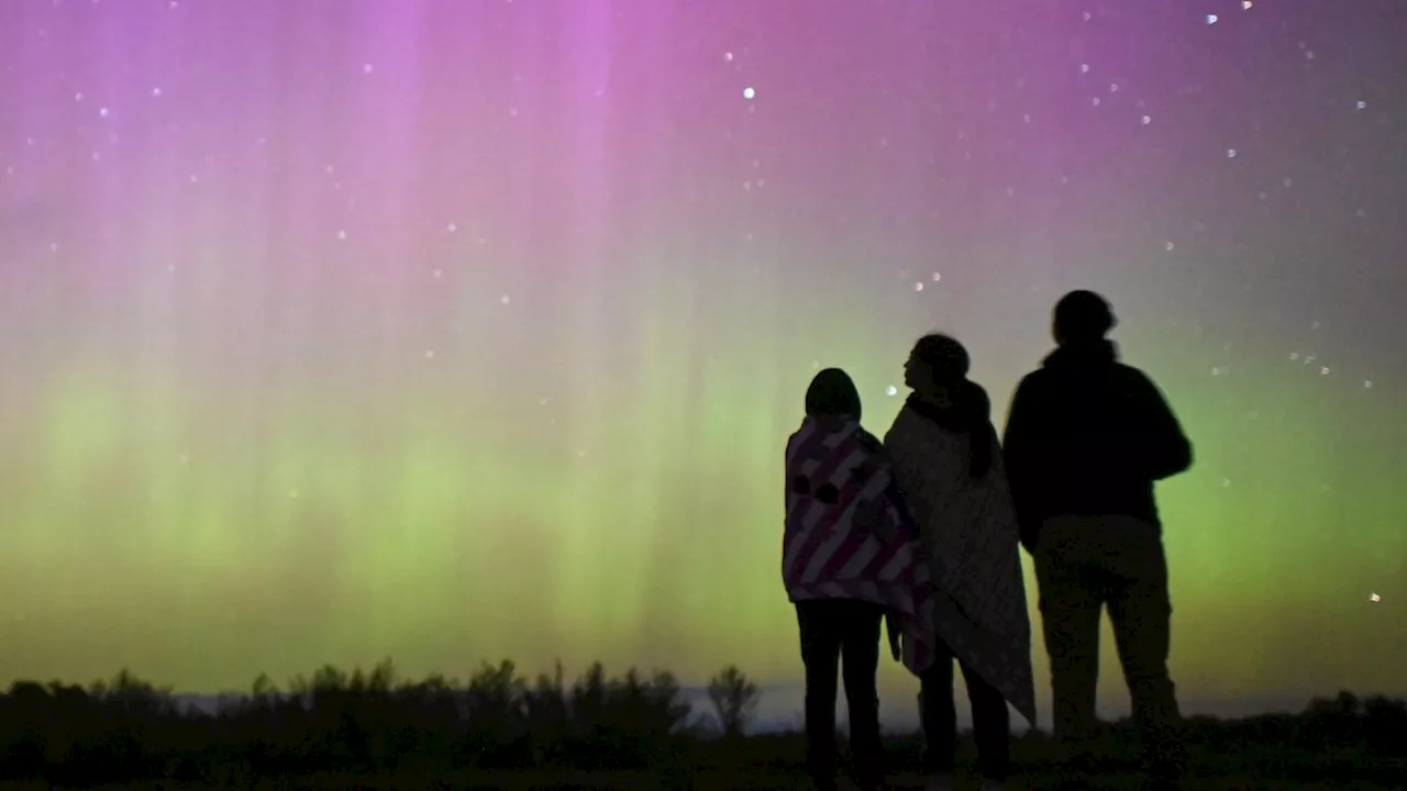 Northern Lights may be seen across much of Britain, Met Office says