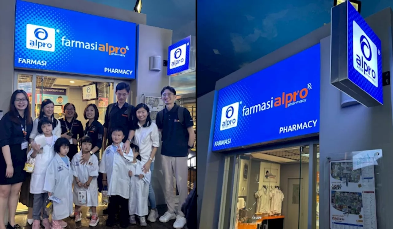 Alpro Pharmacy Kini Di KidZania Kuala Lumpur, Si Cilik Boleh Berangan Jadi Ahli Farmasi Secara ‘Real’