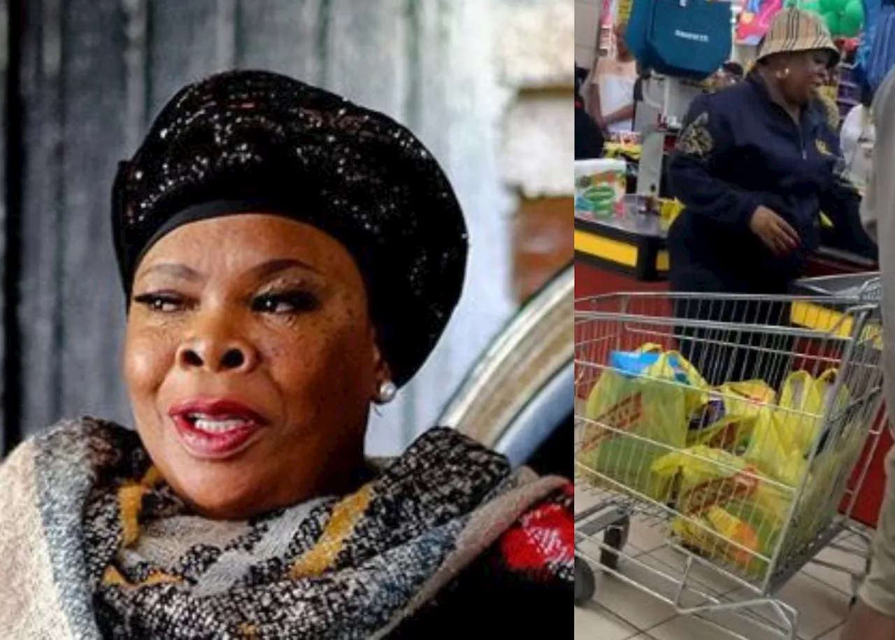 WATCH: Actress Linda Sebezo reacts to being criticised for shopping at Shoprite