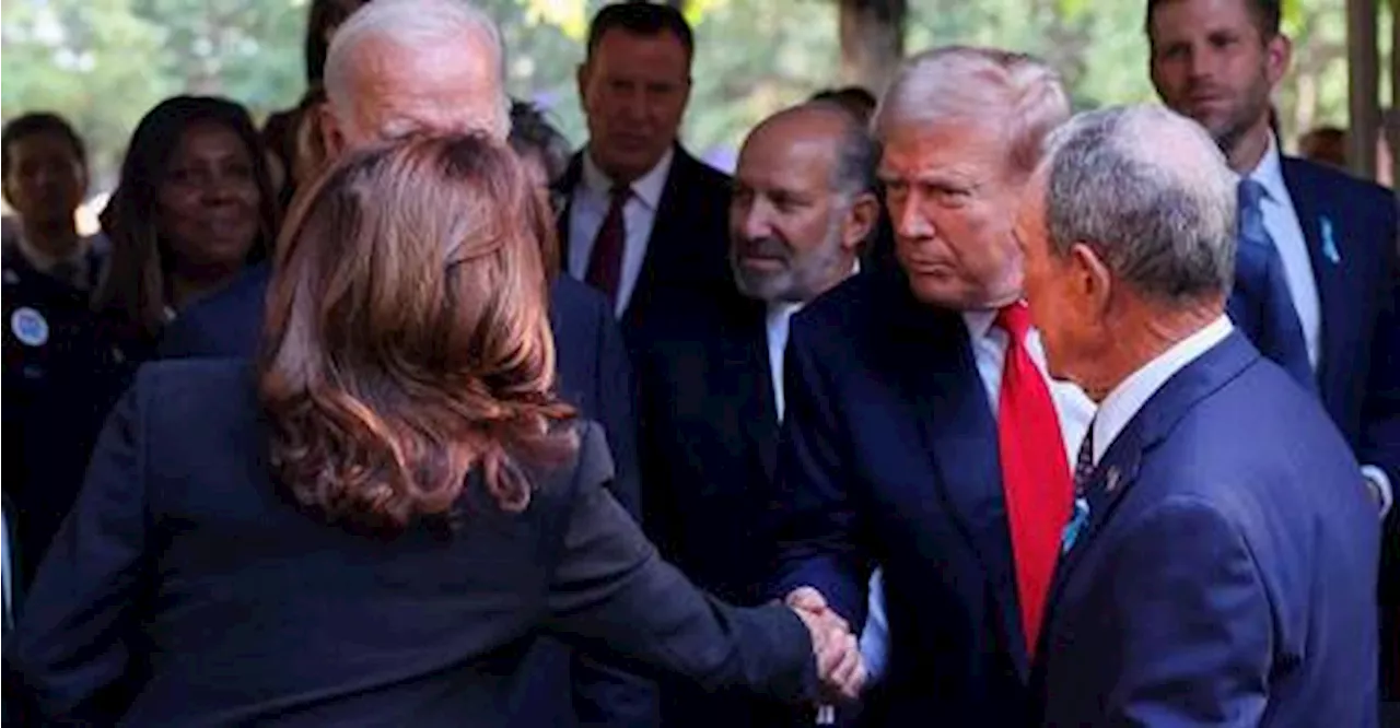 Trump and Harris attend 9/11 memorial after brutal debate