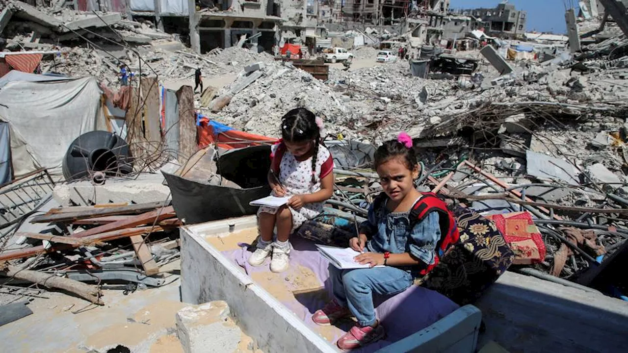 45,000 Palestinian children can’t start school as Israel decimates Gaza