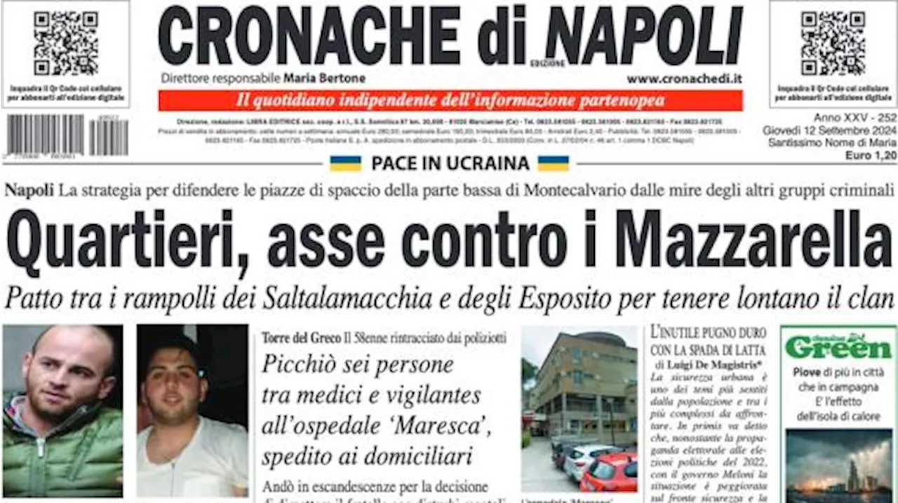 Cronache di Napoli apre: 'Napoli in ansia per Kvara: è in dubbio per Cagliari'