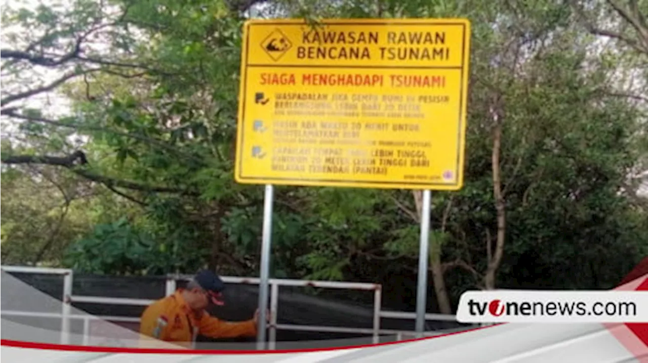 Banyak Lokasi Rawan Bencana, BPBD Banyuwangi Pasang Puluhan Rambu Peringatan