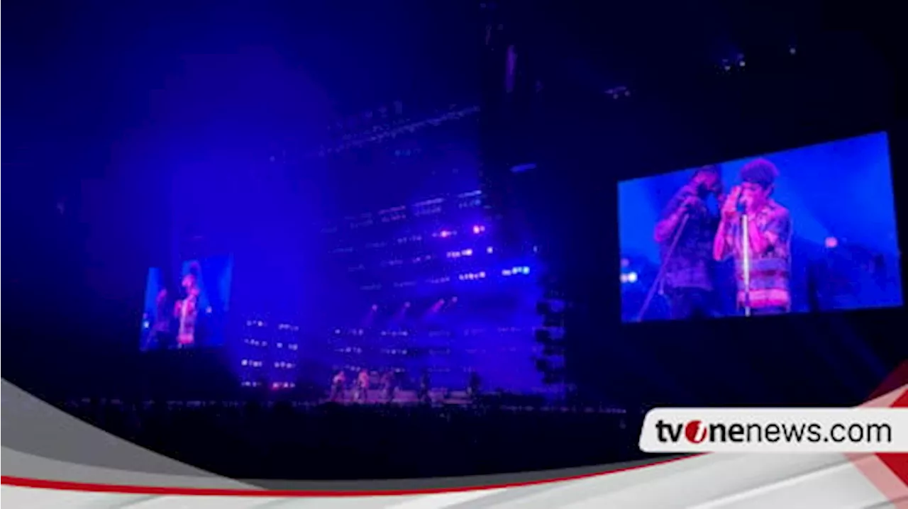 Buka Konser Day 1, Bruno Mars Sapa Fans dengan Bahasa Indonesia: Aku Kangen Kamu Sayang