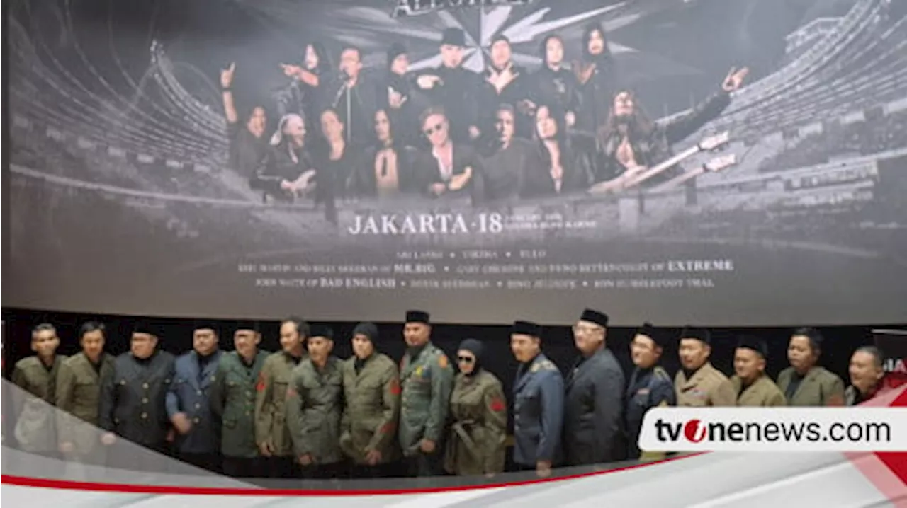 Dewa 19 All Stars 2.0 Siap Gelar Konser Kolaborasi Internasional di GBK