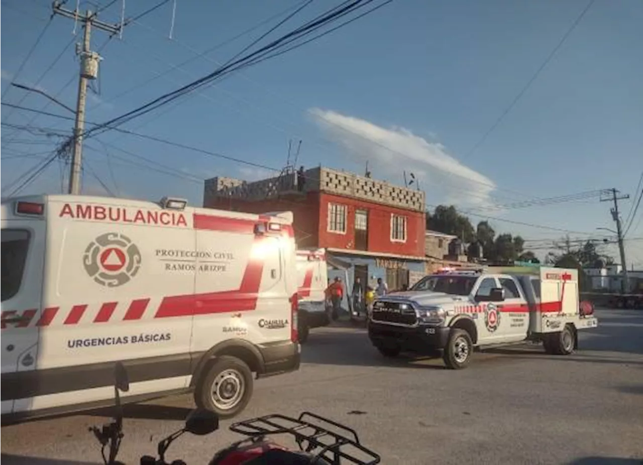 Muere electrocutado al tocar cables de alta tensión en Ramos Arizpe