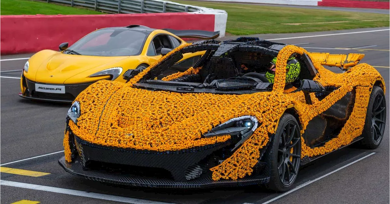 This life-size Lego McLaren P1 can hit almost 40mph