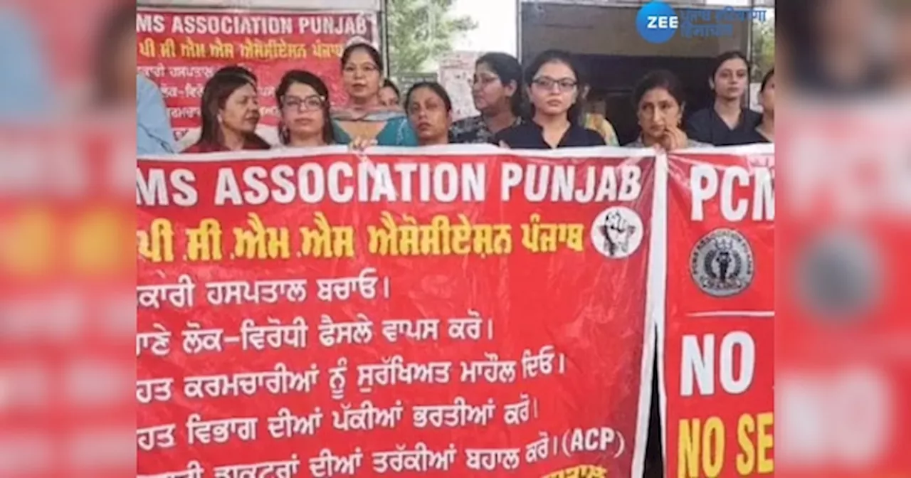 Doctors Strike: ਪੰਜਾਬ ਵਿੱਚ ਡਾਕਟਰਾਂ ਦੀ ਹੜਤਾਲ , ਅੱਜ ਮੁਕੰਮਲ ਤੌਰ ਤੇ OPD ਬੰਦ ਰੱਖਣ ਦਾ ਐਲਾਨ