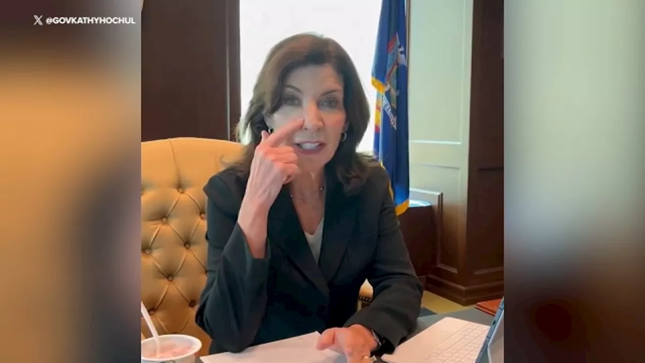 Gov. Kathy Hochul back to work after skin cancer removal procedure