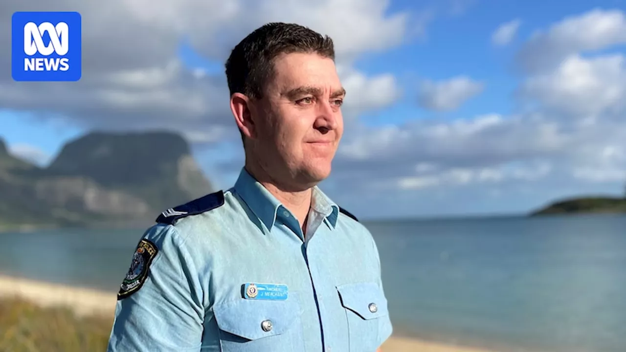 Lord Howe Island's only police officer embraces challenges and joys of remote work