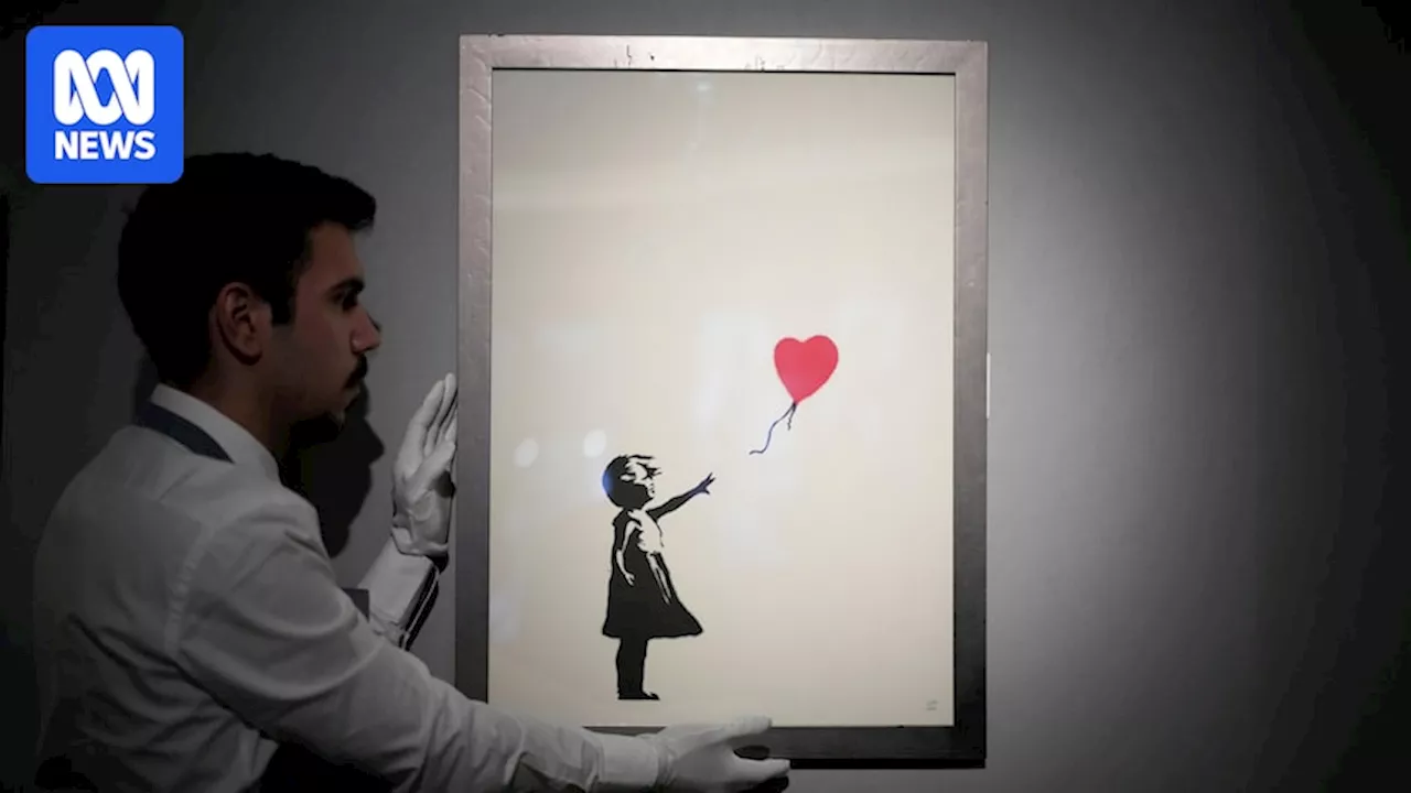 Two men charged over theft of Banksy's Girl With Balloon painting