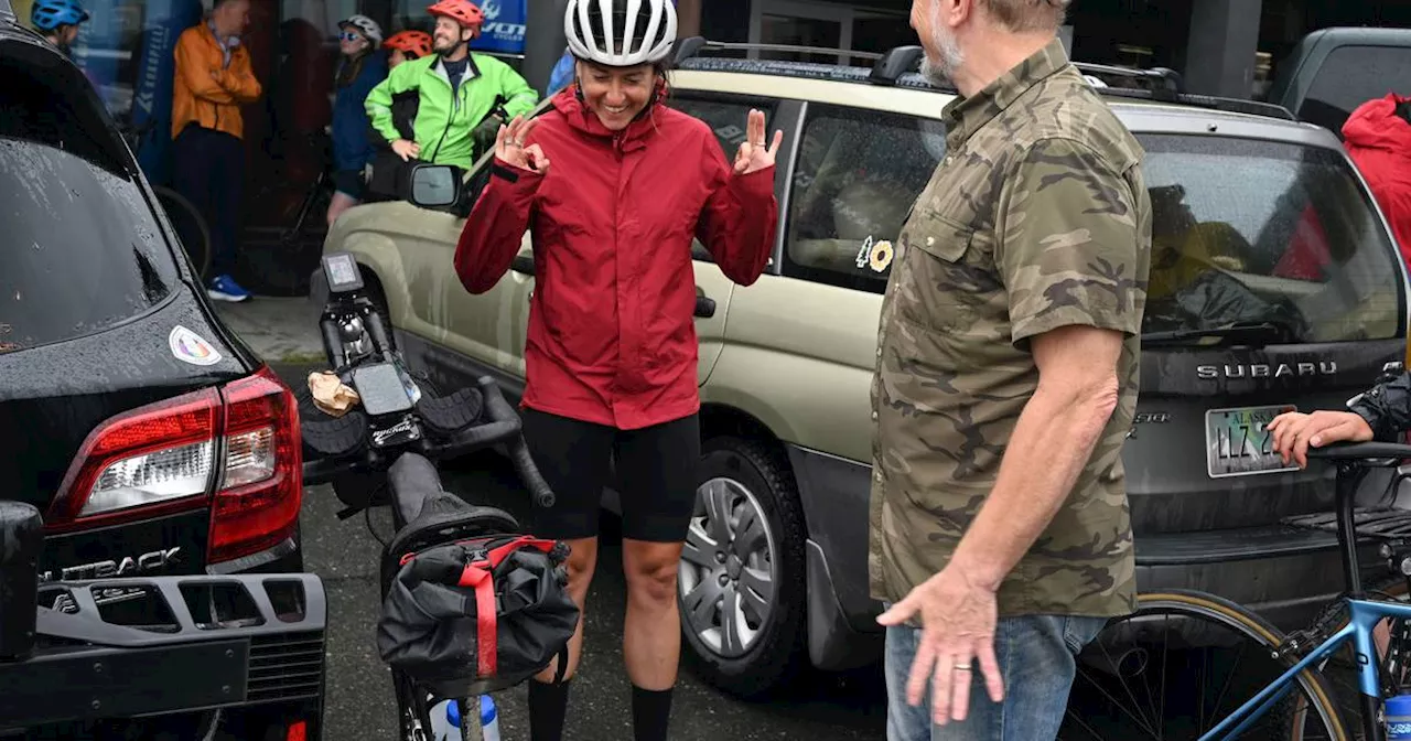 Anchorage’s Lael Wilcox smashes women’s record for cycling around the world