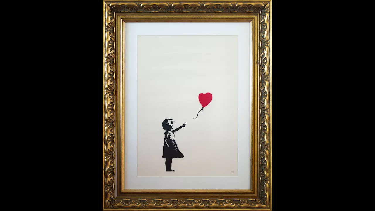 Londra, rubano stampa 'Ragazza con Palloncino' di Banksy: incriminate 2 persone