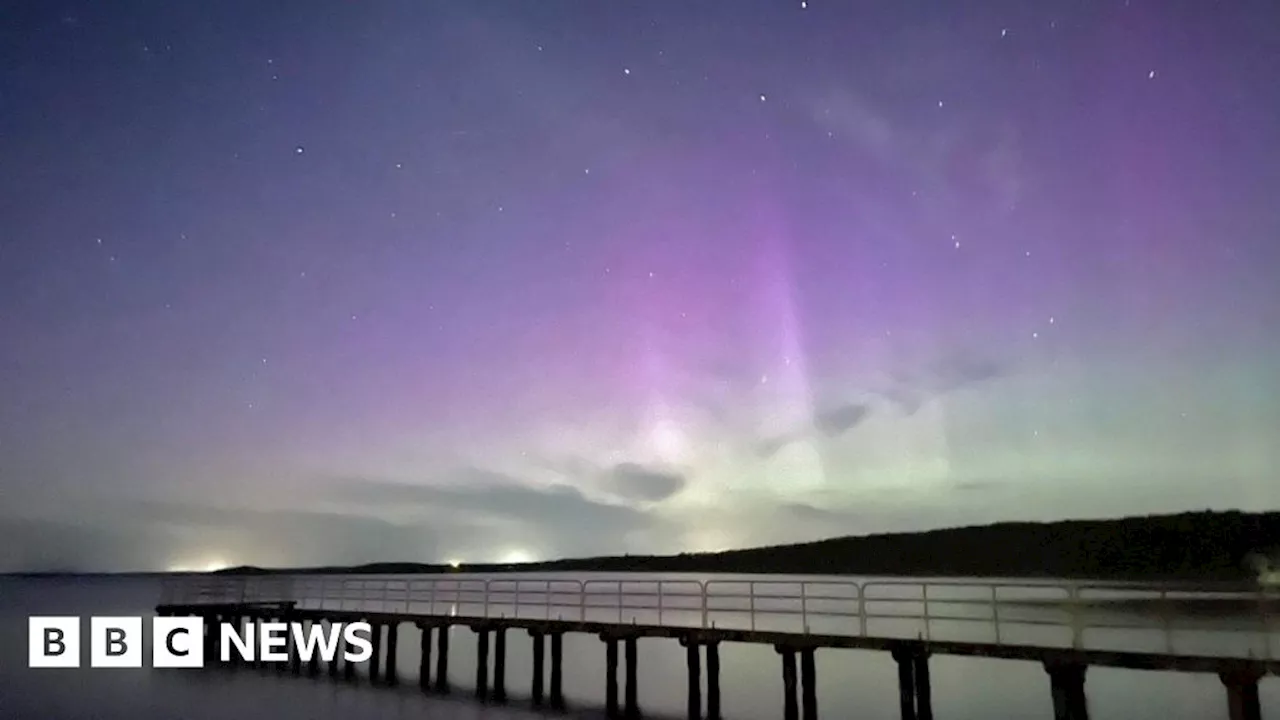 Northern Lights: Spectacular display lights up NI