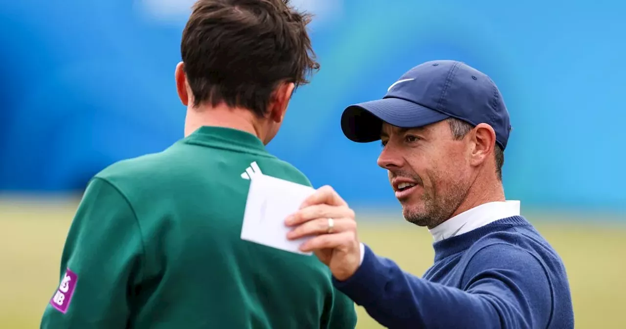 Irish Open Saturday tee times as Rory McIlroy goes in search of glory