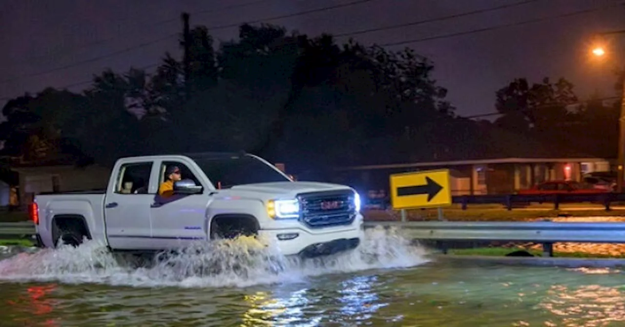 Good Samaritan Rescues Driver Trapped in Floodwaters During Hurricane Francine