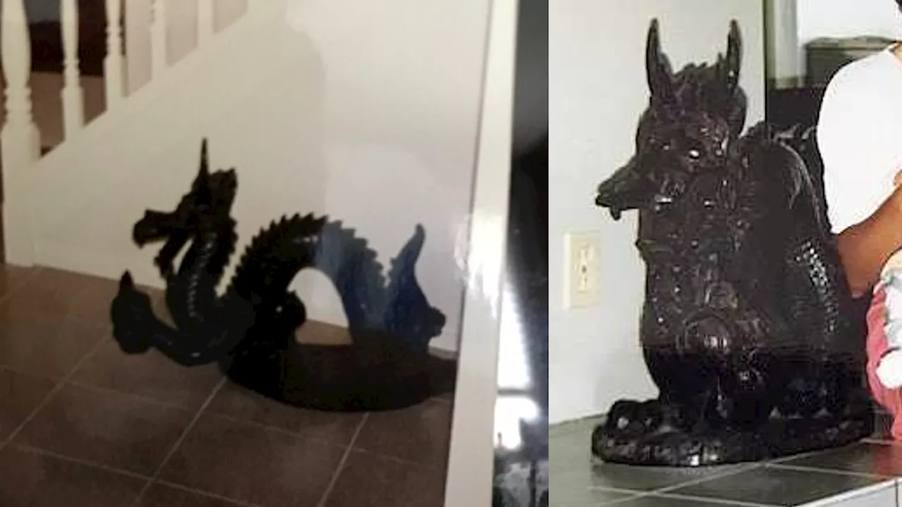 ‘Significant sentimental value’: Nanaimo RCMP seek stolen 180-pound dragon statue