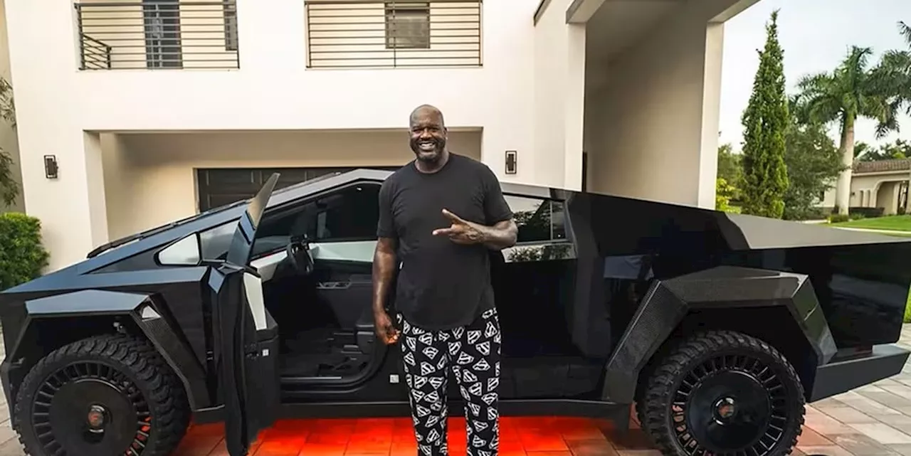 Así es Cyberbeast, así es la versión del Tesla Cybertruck de Shaquille O’Neal