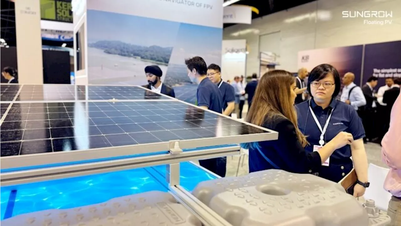 Sungrow FPV Showcases High-Capacity Floating Solar Solutions at Trade Show