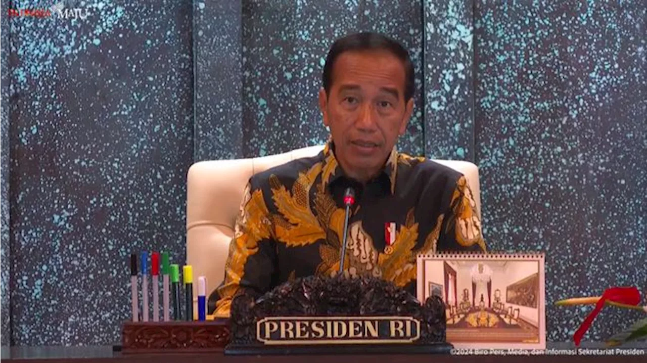 Pimpin Sidang Kabinet Terakhir di IKN, Jokowi Ucapkan Terima Kasih