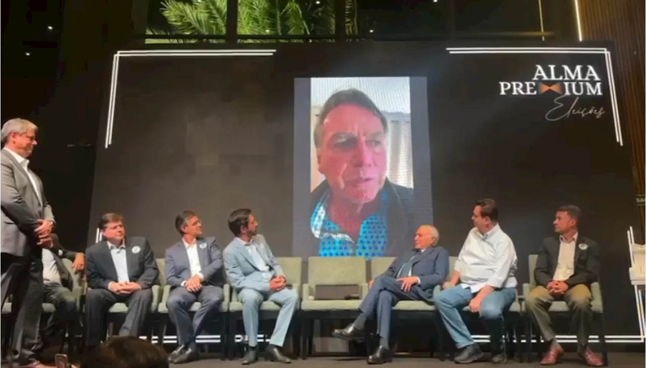 Bolsonaro faz torcida para Nunes em vídeo e afirma: “Não queremos uma experiência nova”