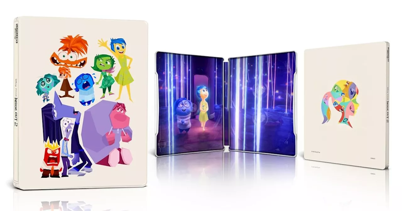 Inside Out 2 4K SteelBook Review: Take Home Pixar’s Stellar Sequel