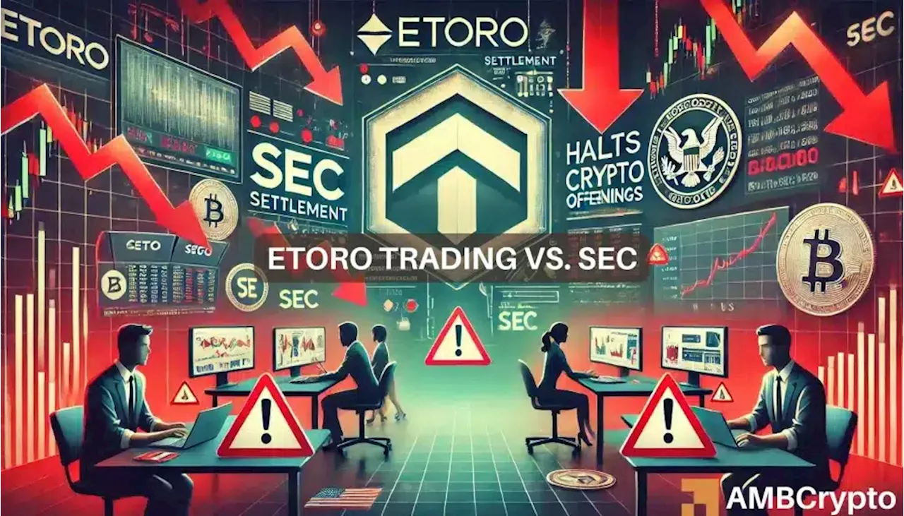 eToro trading: U.S. clients restricted to BTC, ETH, BCH post SEC deal