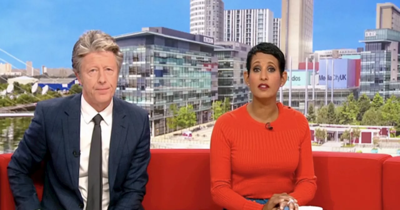 BBC Breakfast's Naga Munchetty snaps at co-host as report turns 'disgusting'