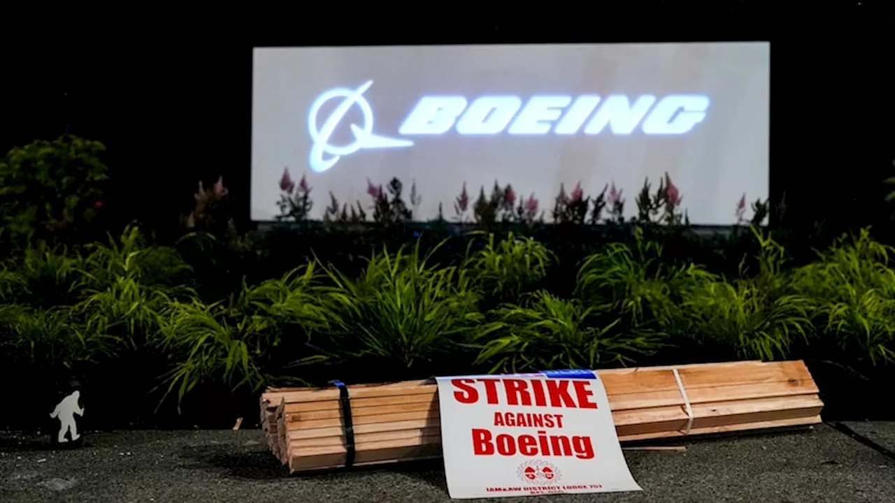 Boeing factory workers go on strike after rejecting contract offer