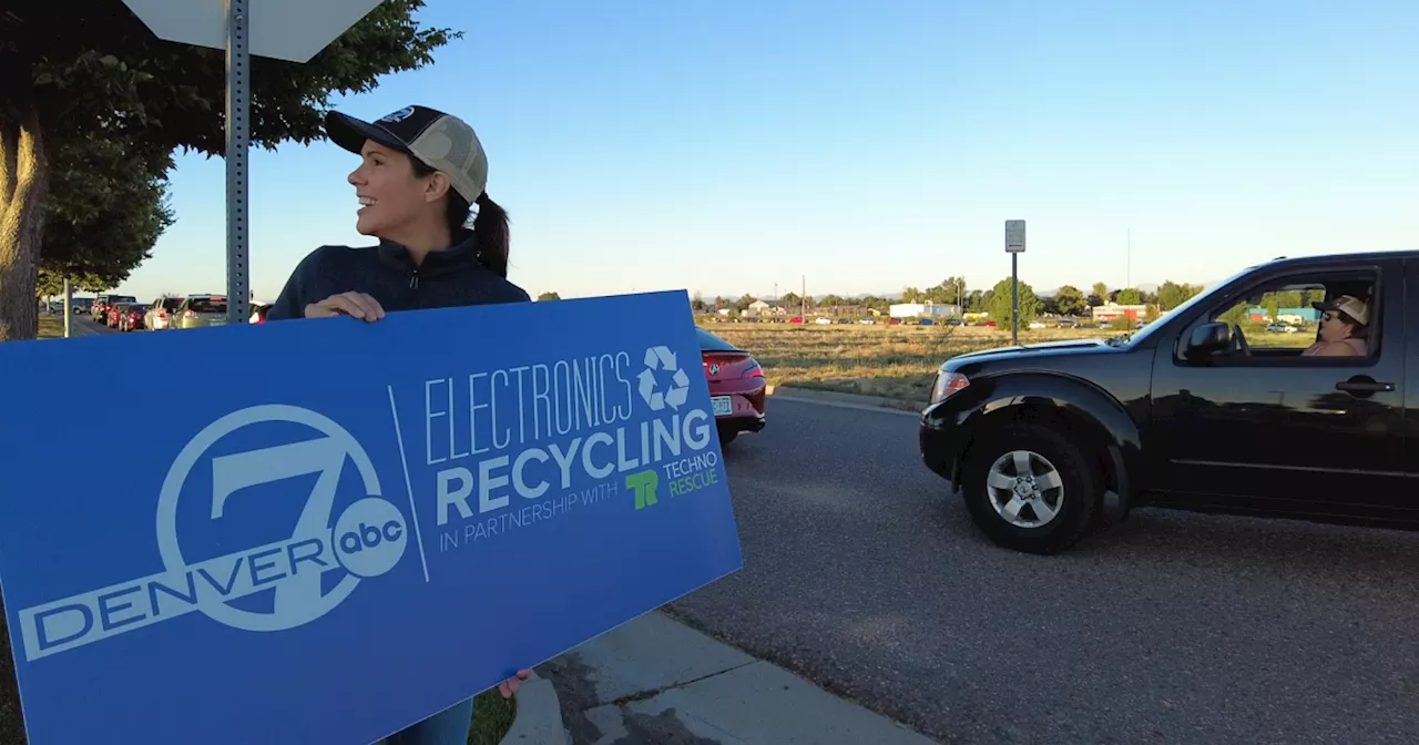 Denver7 partners with Techno Rescue for 2024 Electronics Recycling Drive