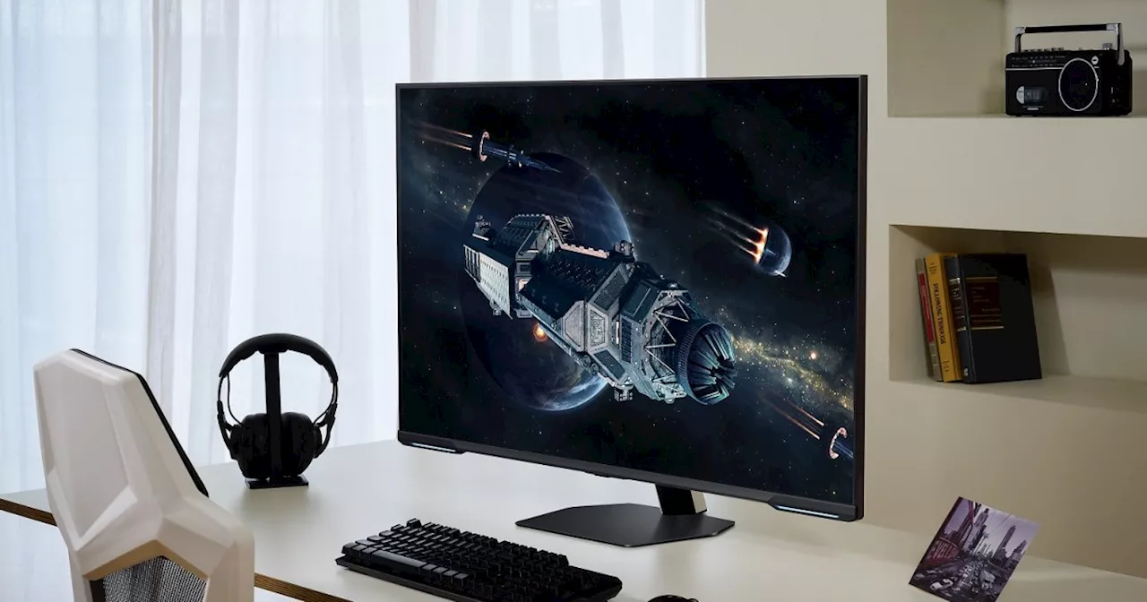 Today only: The Samsung Odyssey Neo G7 gaming monitor is down to $450