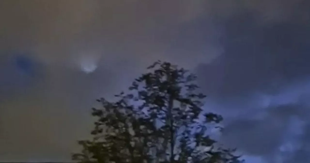 Mysterious lights spotted hovering in sky over Merseyside