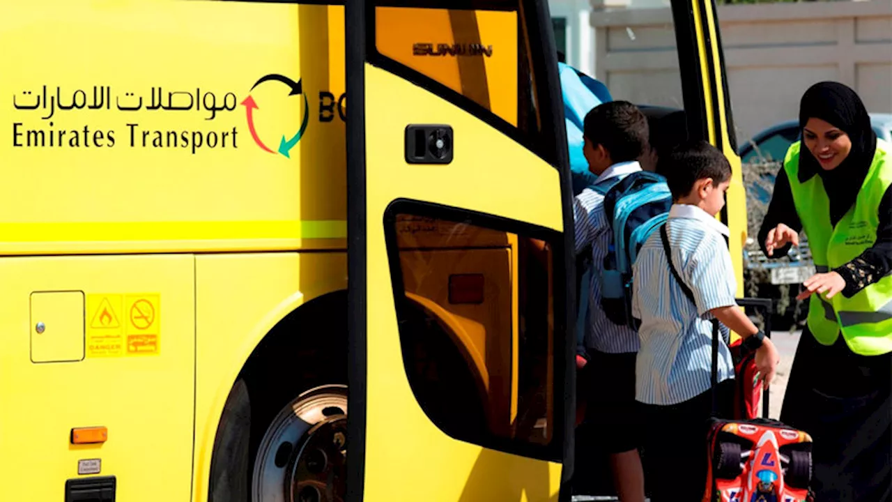 «مواصلات الإمارات» تنفذ 260 ألف رحلة مدرسية خلال أسبوعين