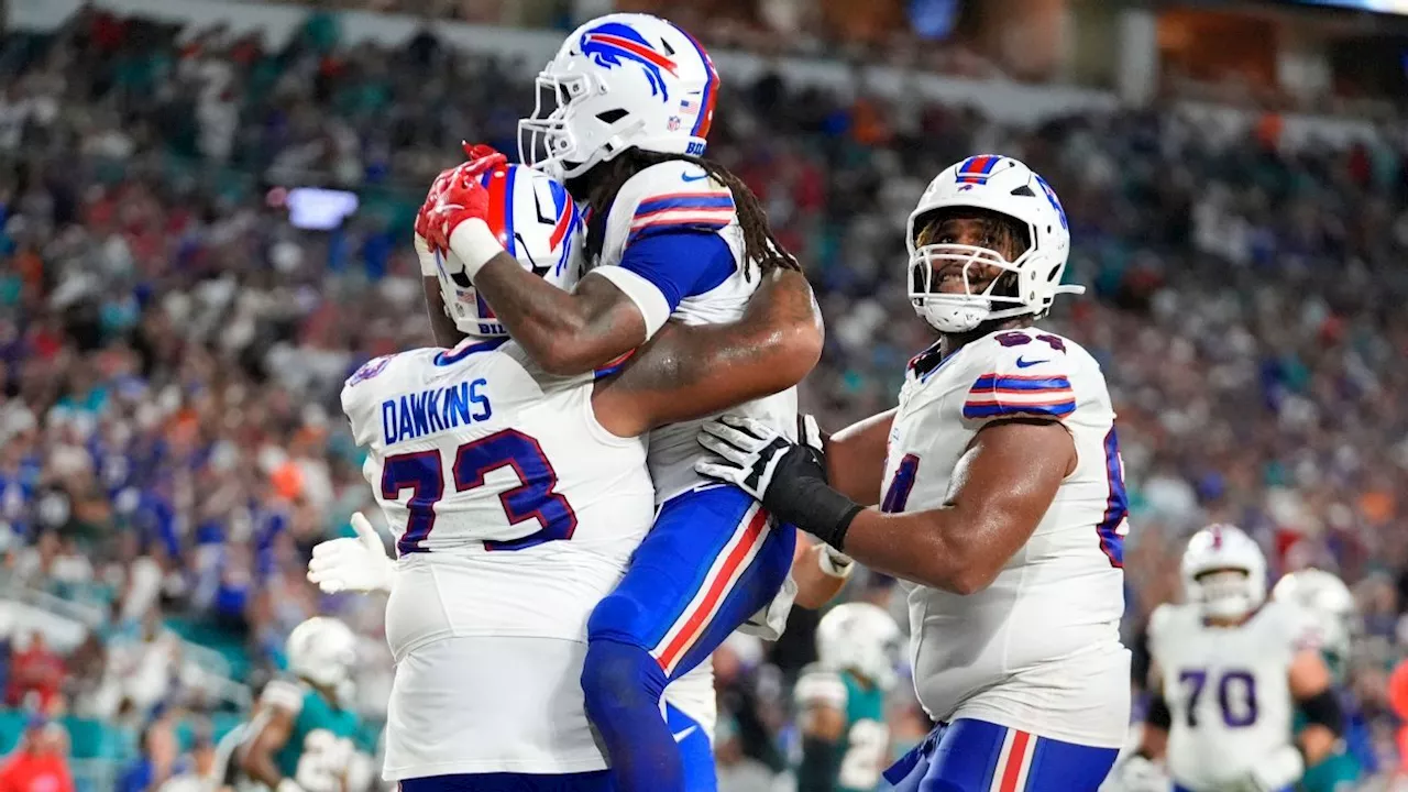 Buffalo Bills overwhelm Dolphins for fifth consecutive win over Miami