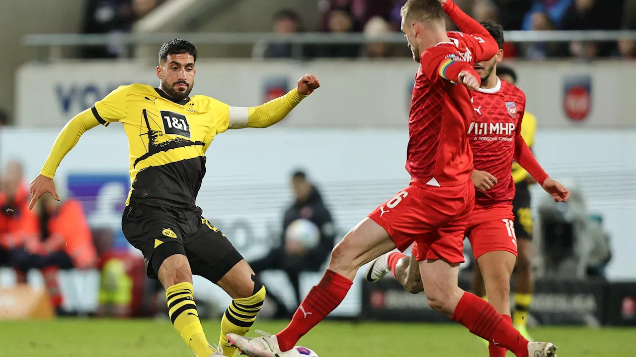 Bundesliga live im Ticker: BVB gegen Heidenheim im Liveticker am Freitag ab 20:30 Uhr