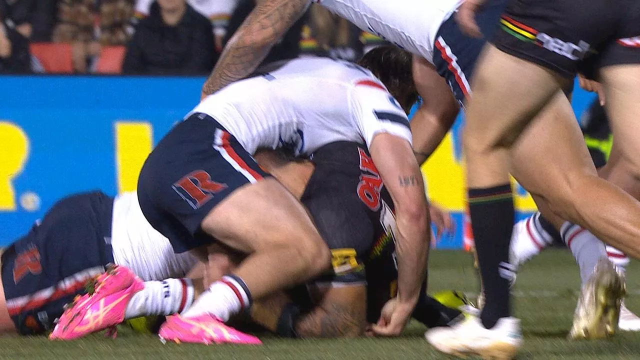 ‘Dangerous contact’: Roosters sweat on Watson crusher tackle amid dummyhalf crisis