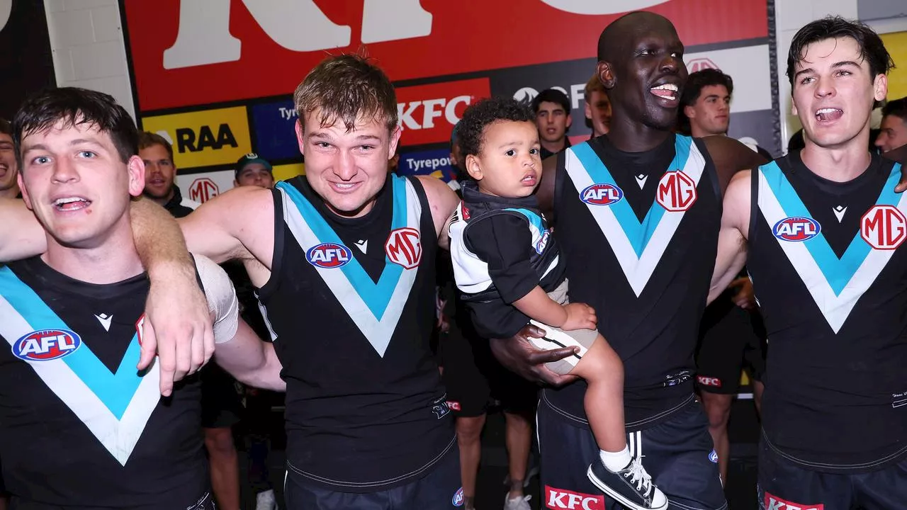 Disbelief, relief and a public apology: Inside the rooms after Port’s ‘best win in history’