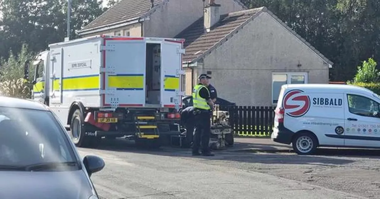 Lanarkshire factory worker in three-hour police standoff had submachine gun and bullets in attic