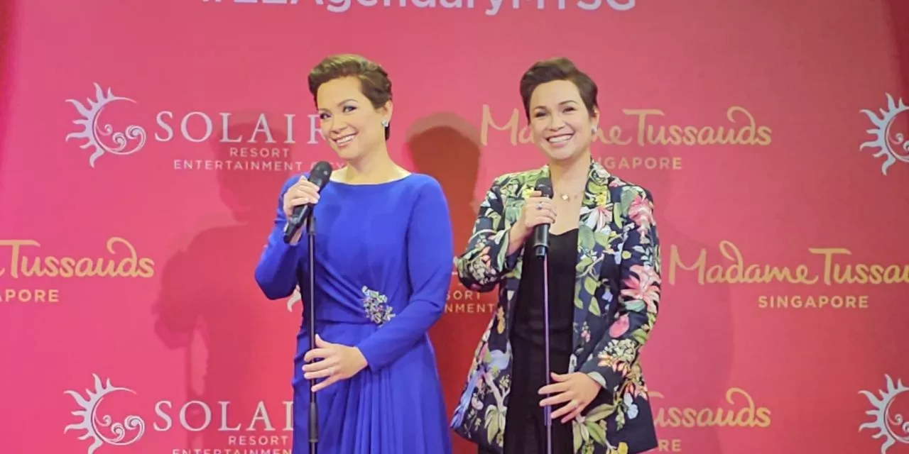 Lea Salonga's Madame Tussauds wax figure unveiled in Manila