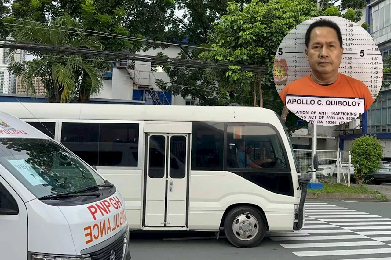 Quiboloy arrives in Pasig court for arraignment