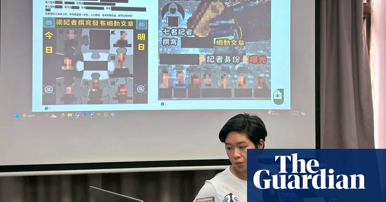 Hong Kong journalists harassed in ‘systemic and organised attack’